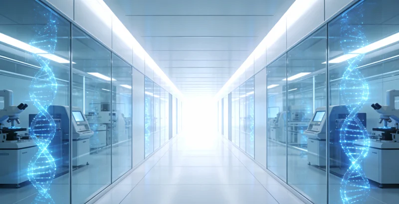 医生在办公室内向患者家属讲解基