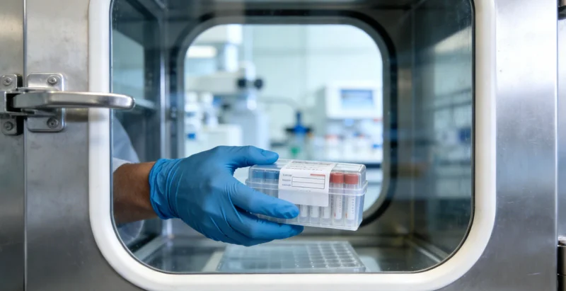 淋巴瘤基因检测流程示意图