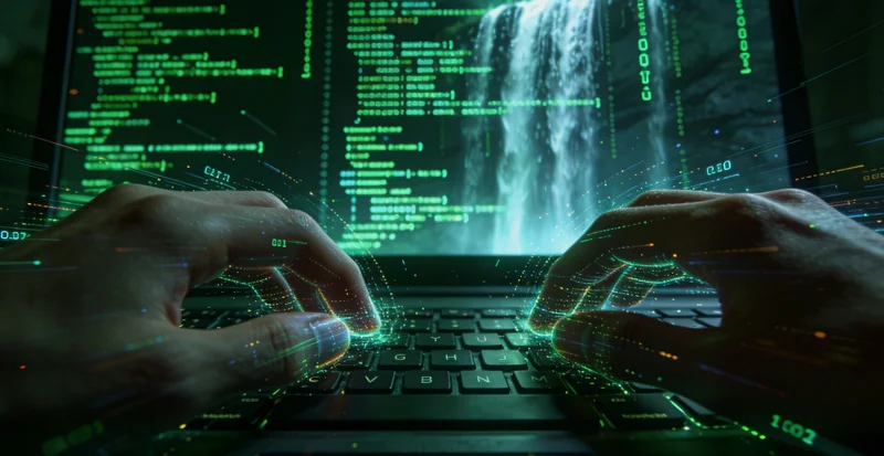 专业技术人员在实验室内操作先进的基因测序设备