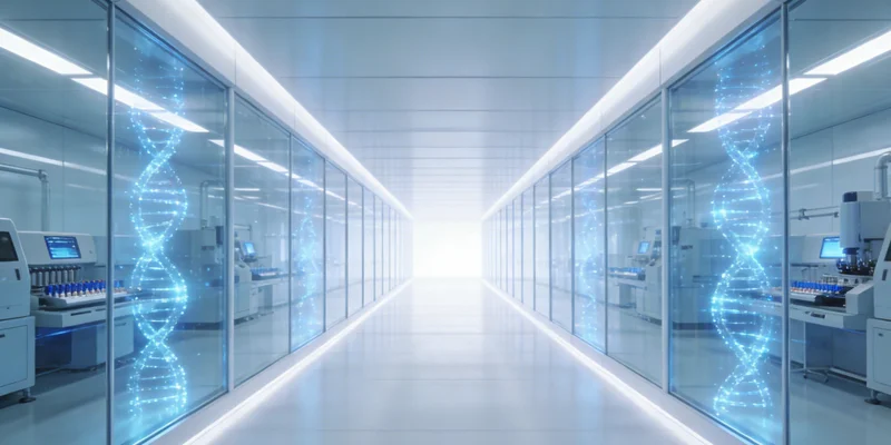 医生与患者家属沟通白血病检测方案