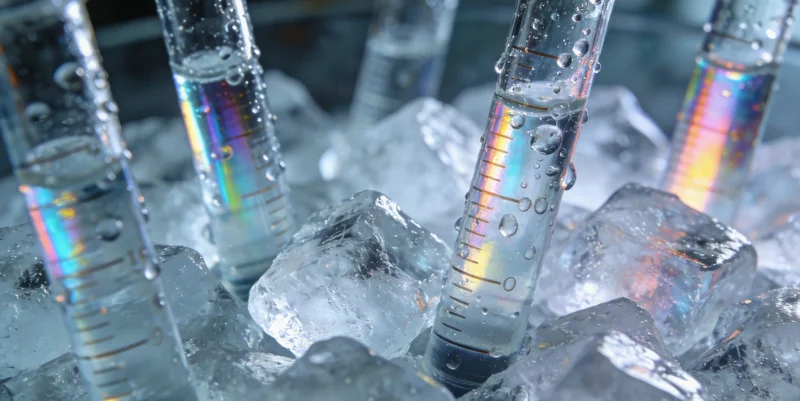 一位中年男性在漯河某医疗中心进行健康咨询