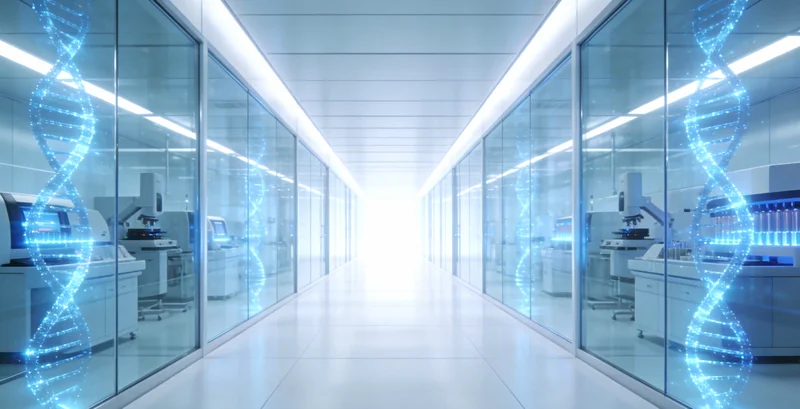 医生在办公室与患者家属查看并讨