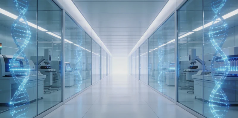 医生为咨询者解读检测报告