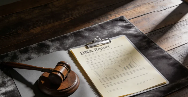 医生正在为家长详细解读基因检测