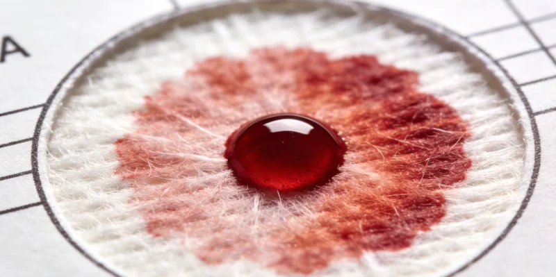 时间基因检测样本采集示意图