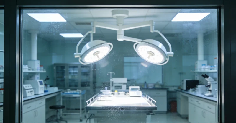 基因检测流程示意图,展示从样本