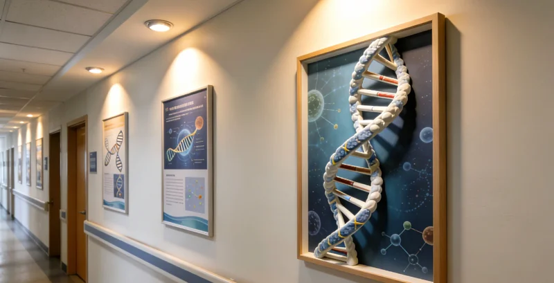 呼吸科医生在办公室内，正结合C