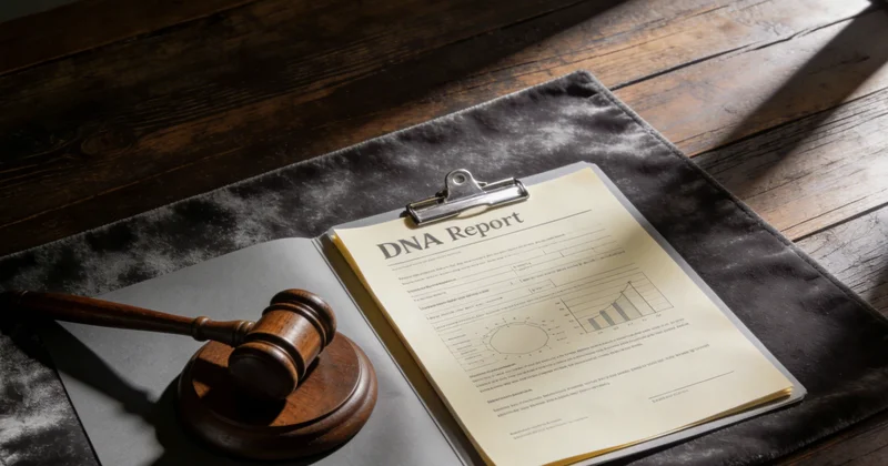 医护人员正在向家庭耐心解读检测