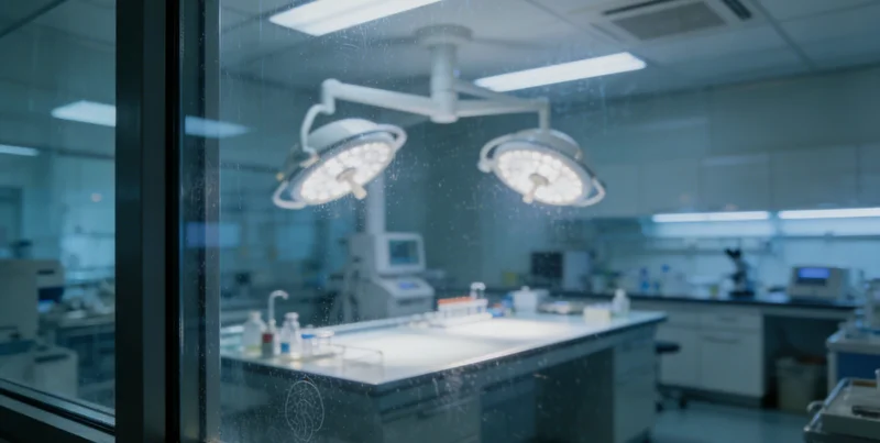 mNGS基因检测实验室工作场景