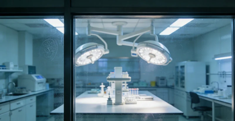 实验室内，高科技的基因测序仪正