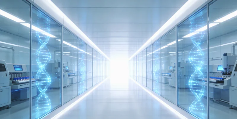 整齐摆放的居家寄生虫基因采样套