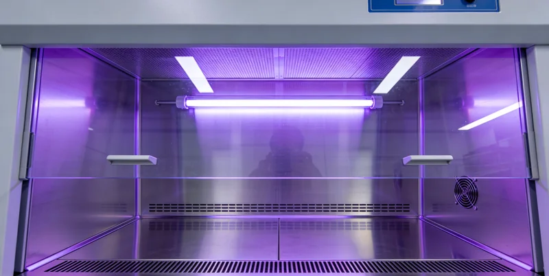 乌兰察布某现代化医院大楼外景，