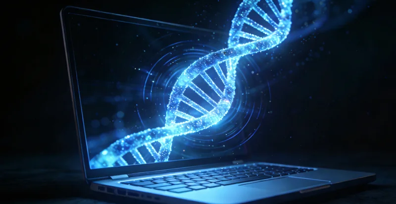 一位女士在家照顾咳嗽的孩子,面