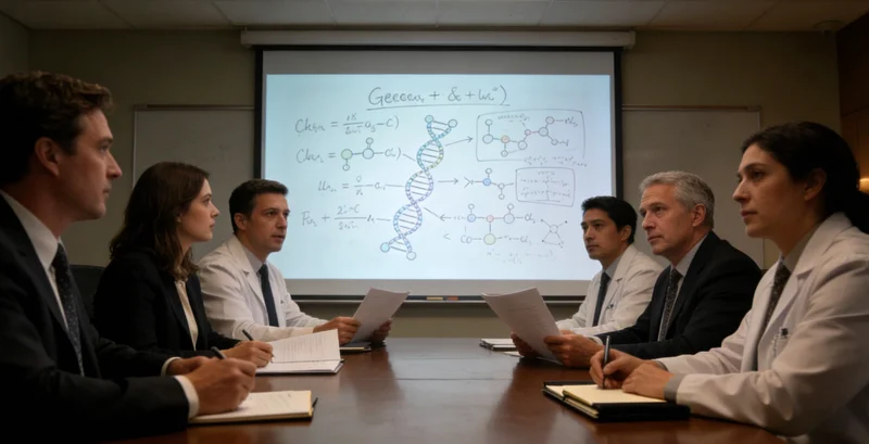 女士正在触摸颈部甲状腺位置进行自查,表情关切