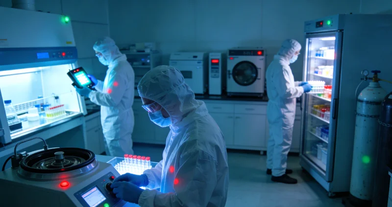 专业人士在阿坝州本地为客户解读基因检测报告