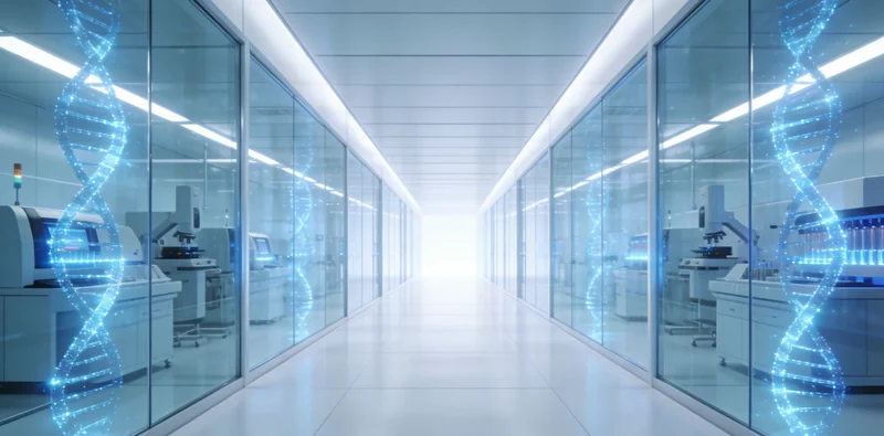 临床遗传咨询师或医生正向家属解