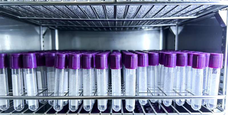 康复后的患者在公园散步,面带微