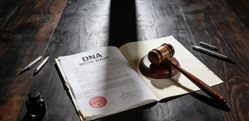 医生在韶关某医疗中心向市民讲解基因检测报告