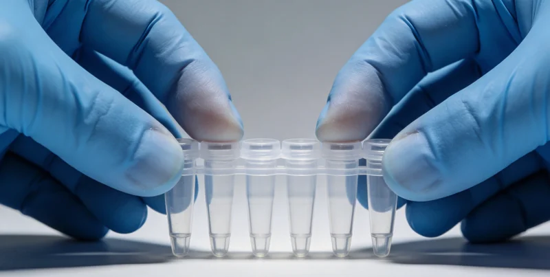 专业人士在云浮本地为居民解读基因检测报告