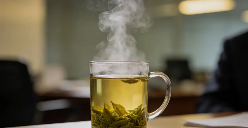 一位医生正在向咨询者详细解读寄