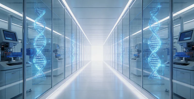 一份清晰、专业的基因检测报告示