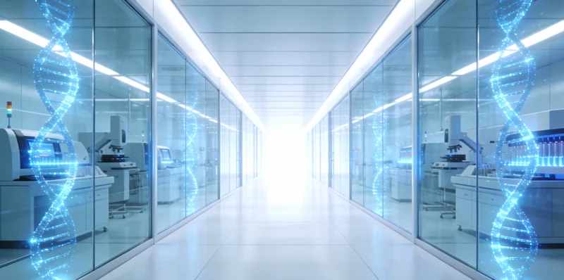 医生向咨询者解读检测报告