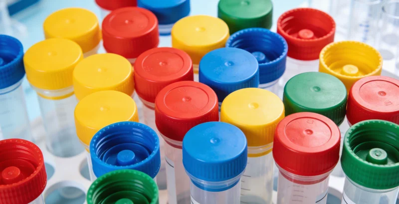 专业基因检测实验室工作场景