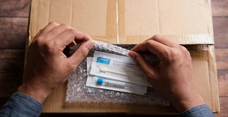 一家人在桌前认真讨论,面前放着