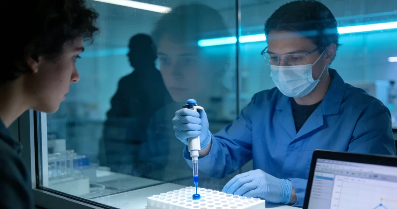 专业医生为市民讲解基因检测报告