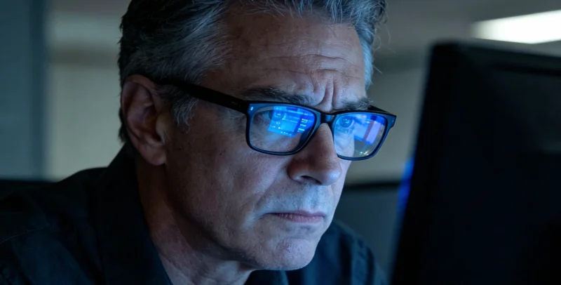 一位益阳母亲正在家中仔细查看孩