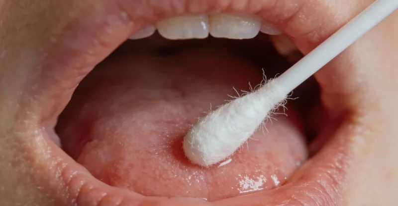 家属与医生在办公室内,对着电脑