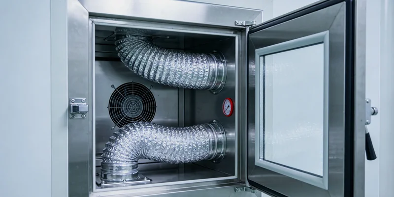 展示健康与失衡肠道菌群对比示意