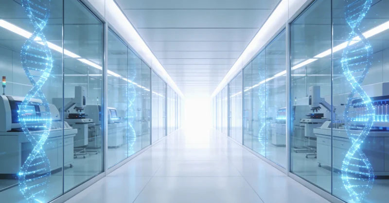 万核基因本地服务中心内，专业咨询师为客户服务