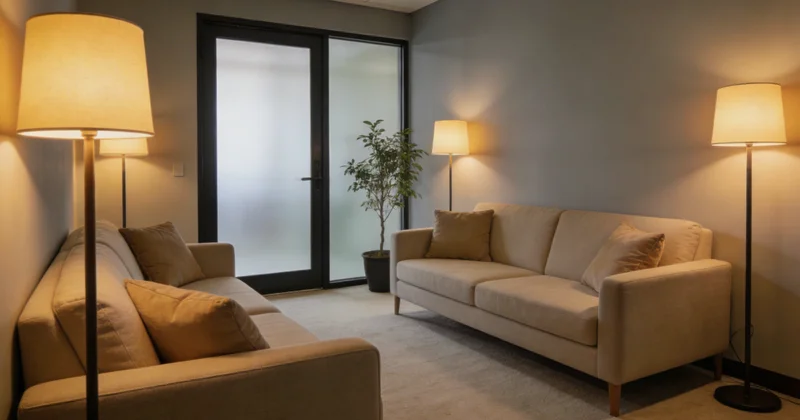 医生向患者解释检测结果