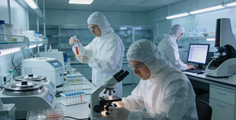 专业医生进行基因检测咨询场景