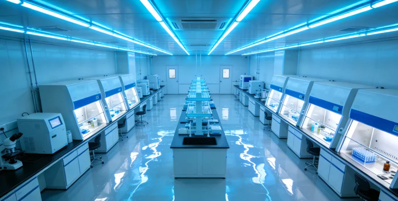 实验室进行基因检测操作