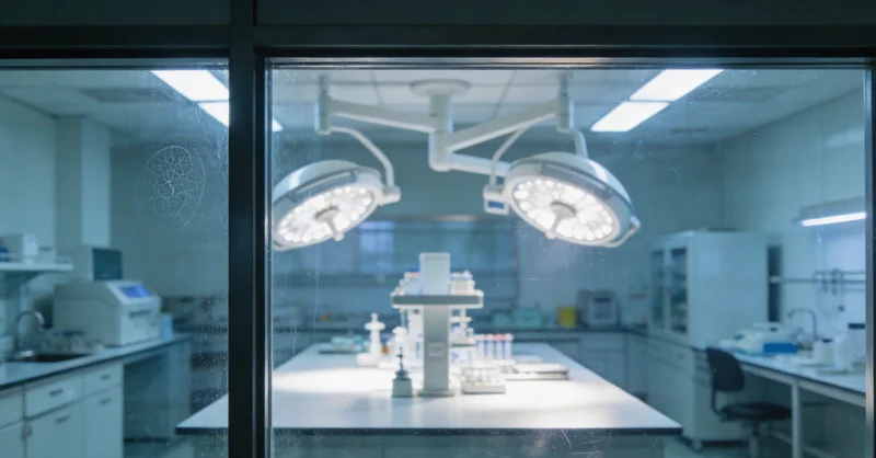 专业的分子生物学实验室,技术人