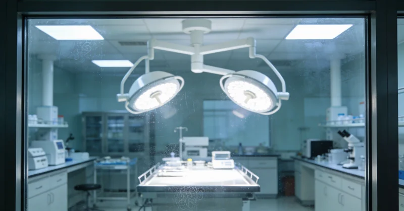 实验室技术人员正在进行精密检测