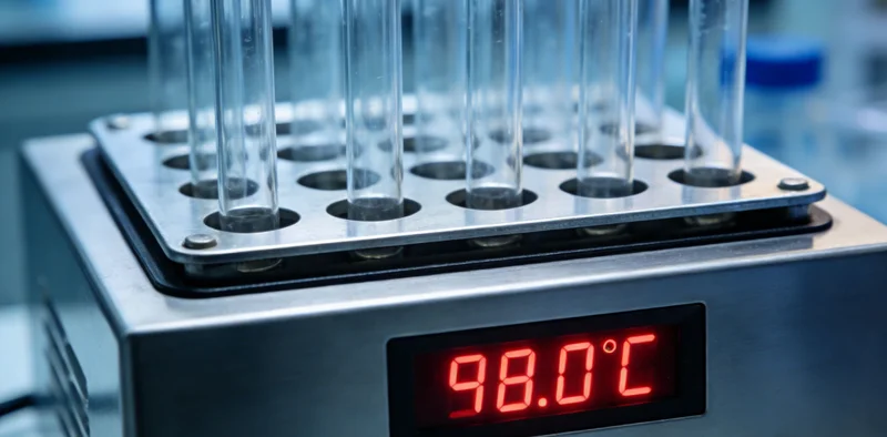 医生与患者家属正在就检测报告进