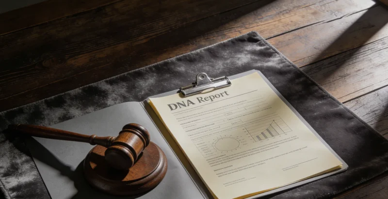 一位女性在自然环境中查看健康报