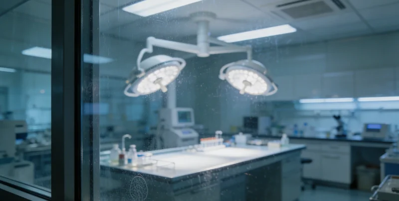 技术人员在实验室操作高通量测序