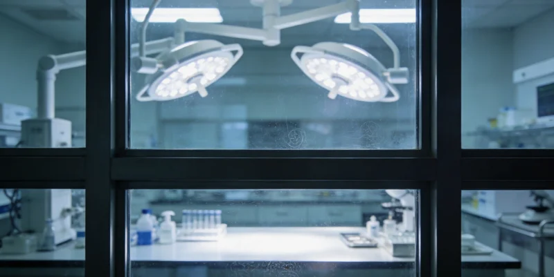 专业实验室进行脑脊液样本处理