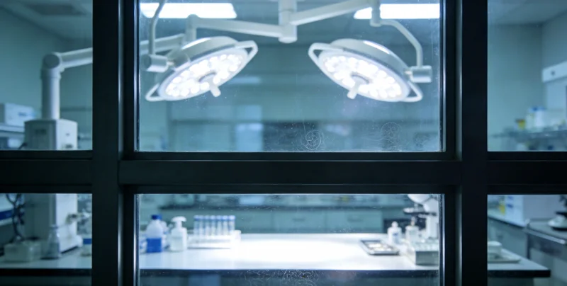 实验室人员正在操作PCR基因扩