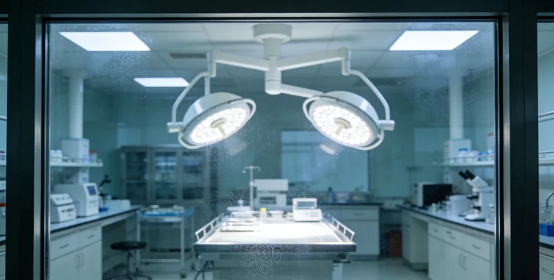 专业人员正在向女性解读基因检测报告并进行沟通