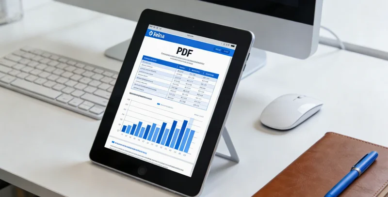 一个家庭围坐在一起,共同查看和