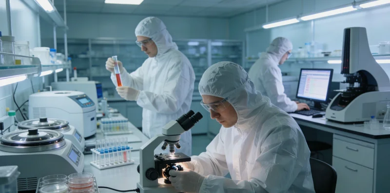 一份清晰的基因检测报告特写,旁