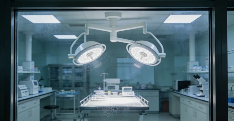 实验室技术人员正在进行PCR加