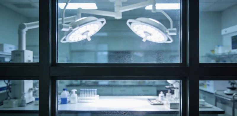 专业的基因测序实验室内部环境