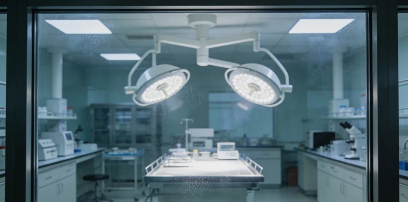 现代化基因检测实验室内部,技术