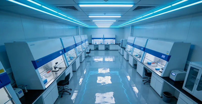 实验室内技术人员操作精密PCR